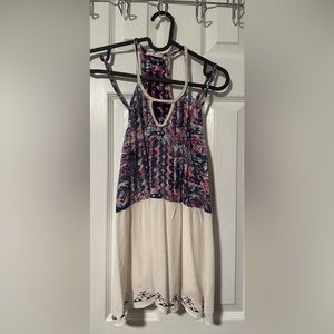 Miss Me| Sleeveless blouse | off white | Large